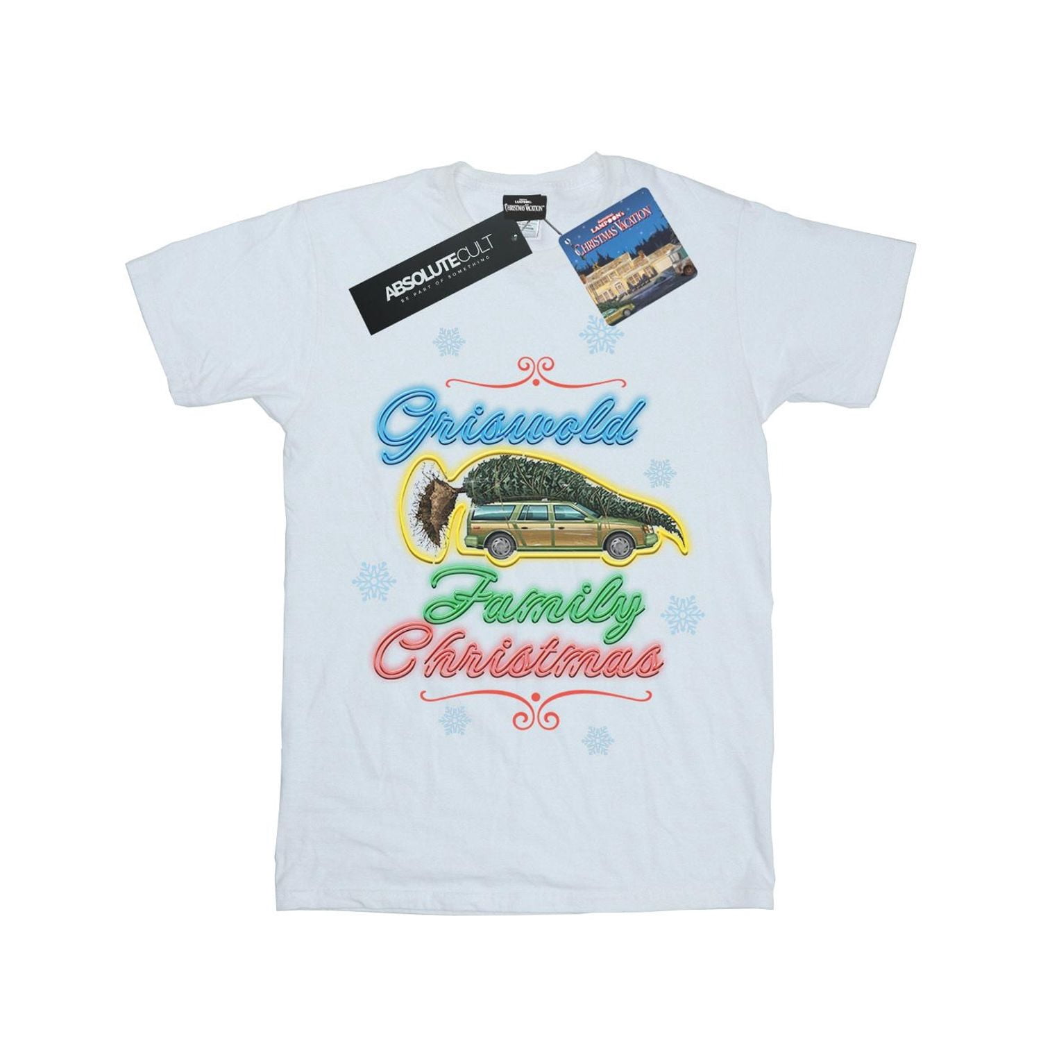 National Lampoon's Noël Vacances Filles Griswold Famille Noël T-Shirt en Coton