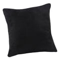 thumbnail image 1 of Funda De Almohada De Color Brillante Cuadrado Decorativo De Almohada Cojín Funda De Cojín Para Sofá Dormitorio Coche Sala De Estar-1 Negro-45x45cm Baoblaze Fundas de almohada de terciopelo, 1 of 8