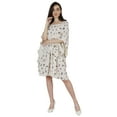 thumbnail image 5 of Moomaya Short Printed Kimono Kaftan For Women Turkish Kaftan Beachwear Bikini Cover Up, 5 of 7