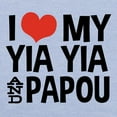 thumbnail image 3 of CafePress - I Love My Yia Yia And Papou Toddler T Shirt - Cute Toddler T-Shirt, 100% Cotton, 3 of 4