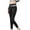 Black, variant on Ahabrexf Pants for Women, Color Block High Waist Hip Lifting Tight Yoga Exercise Fitness Pants
