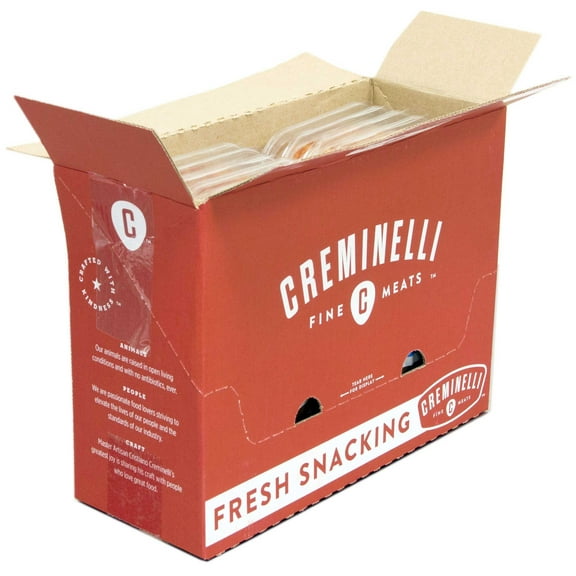 Cremenelli Fine Meats Uncured Italian Salami with Organic White and Black Pepper, 2 Ounce -- 12 per case.