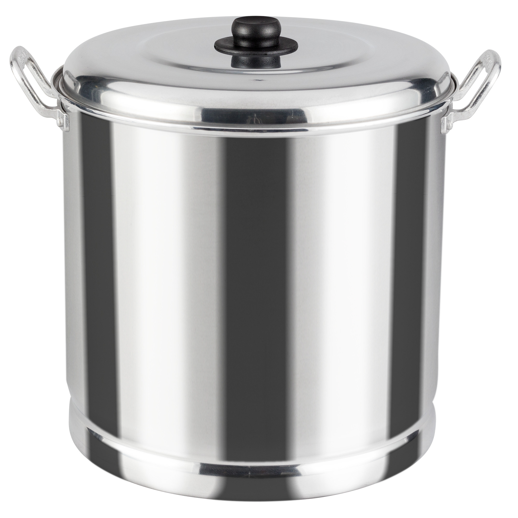 Vasconia 16-Quart Aluminum Steamer Pot with Glass Lid photo 2