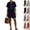43# Dark Blue, variant on Linen 2 Piece Sets for Women Zip Stand Collar Short Sleeve Top Drawstring High Waist Shorts Casual Matching Outfits Army Green XXL