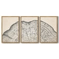 thumbnail image 2 of SHENIFY large 24x36in3pcs Natural Framed Farmhouse Set Gray Wood Tree Ring Spirals Nature Abstract Drawings Wall Art Vintage Rustic Modern Art Decor for Living Room Bedroom, 2 of 6