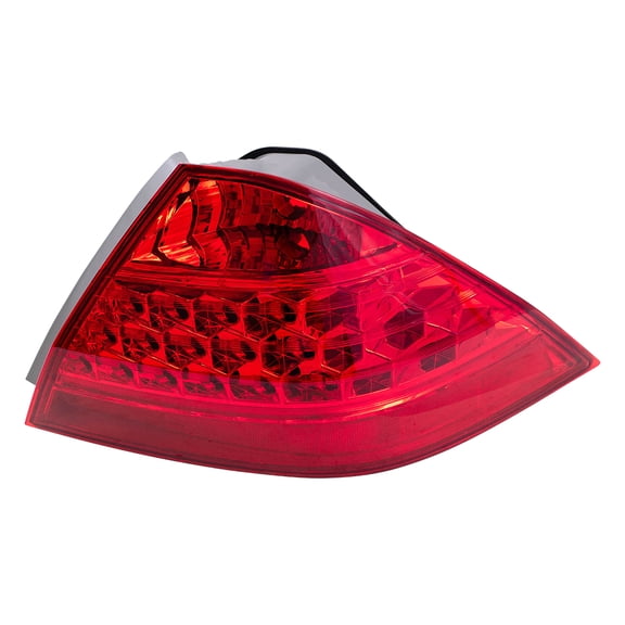 Brock Tail Light for 2006-2007 Accord Sedan Red Lens Quarter Mounted Right 33501SDAA32