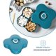 thumbnail image 3 of Nut Platter Desktop Appetizer Tray Fruit Serving Platter Snack Platter Snack Storage Box Plast- Ic Snack Bowls, 3 of 3