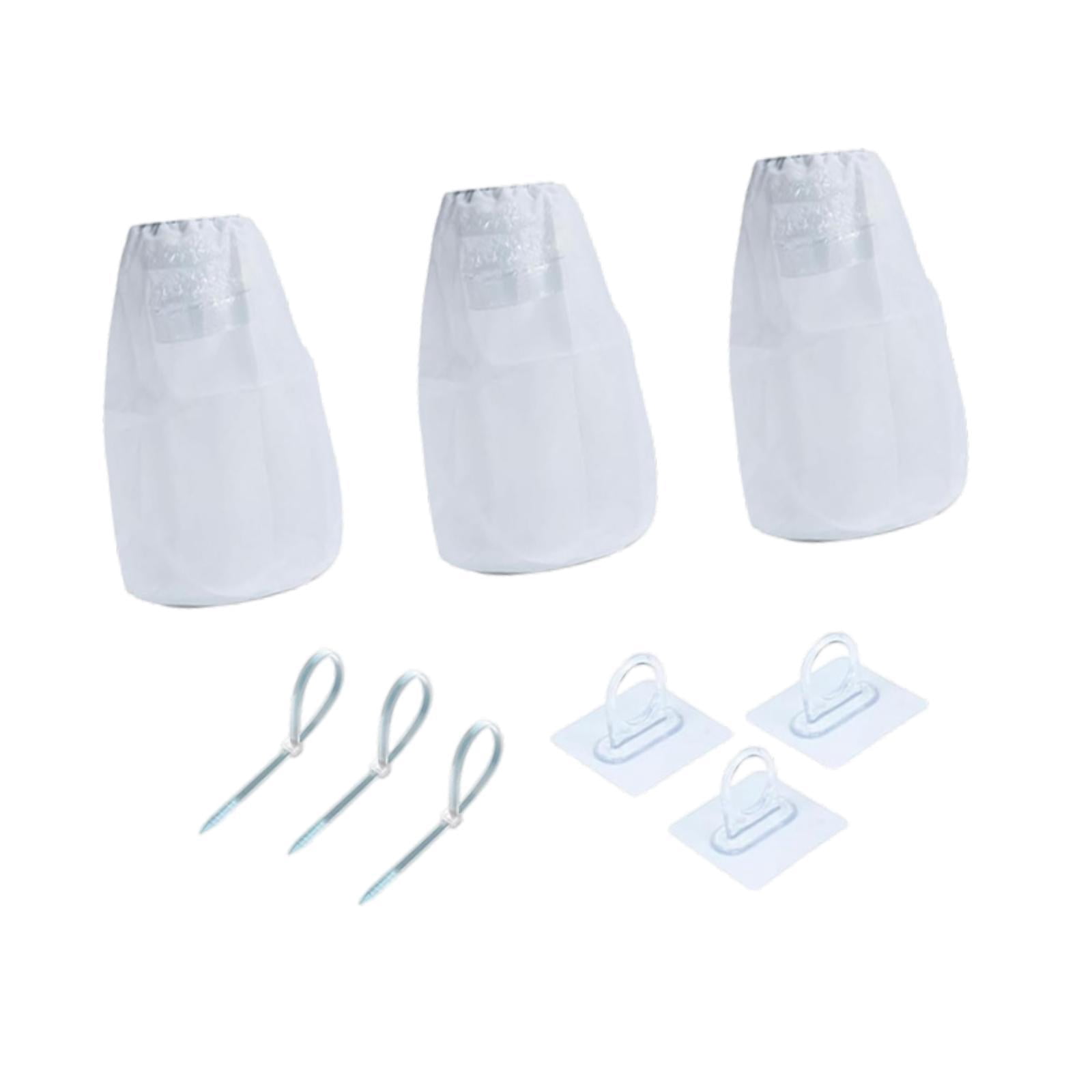 TISHITA 3 Pieces Dryer Vent Catcher, Dryer , Easy to Install, Dryer Vent Catcher Bags for Capturing and Dust Accs