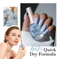 thumbnail image 2 of AZUREBEAUTY Nail Polish, Celestial Blue Quick Dry Super Lustrous, Professional DIY for Home Manicure and Pedicure, 2 of 7