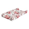 thumbnail image 2 of Changing Pad Cover for Baby, Changing Table Covers Rose floral, 2 of 2