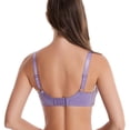 thumbnail image 5 of Bigersell Full-Coverage Bras for Women Plus Size Lace V-Neck Wireless Bra Ladies Bras No Underwire Push up Padded Bra Comfort Soft Bra for Everyday Wear Full Figure Bra G-6-Purple 85C, 5 of 5