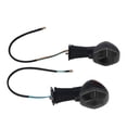 thumbnail image 4 of Motorcycle Front Turn Signal, Front Indicator Lights Perfect Fit  For Motorbike White,Yellow,Black, 4 of 8