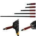 thumbnail image 2 of 1/4 Inch Hex Shank Long Screwdriver Bits Set Extension Drill Driver Sleeve Adapter Screwdriver, 2 of 8