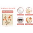thumbnail image 5 of Vintage Botanical Wall Art Painting on Canvas, Red Spring Floral Botanical Farmhouse Canvas Art Home Prints Wall Art Framed Modern Artwork for Living Room Bedroom Wall Decor 8x8in, 5 of 5