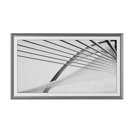 Frame My TV.com - Deco Alloy Prismatic Bezel for Samsung The Frame TV - 75" - Graphite
