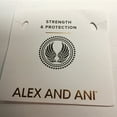 thumbnail image 3 of Alex and Ani Duo Charm Bangle Bracelet Silver/Angel One Size, A20EBGA33SS, Shiny Silver, 3 of 4