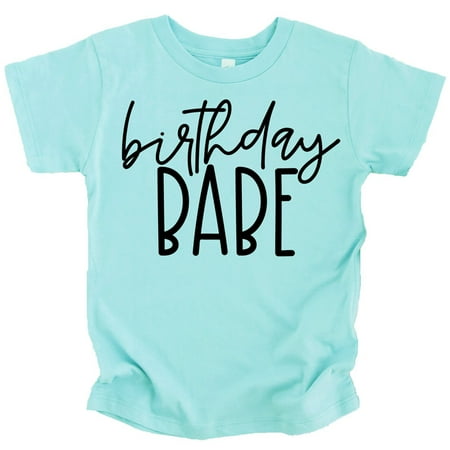 

Olive Loves Apple Birthday Babe All Ages Birthday Shirt for Girls Chill Shirt 2T