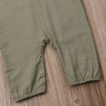 thumbnail image 4 of Bmnmsl Baby Girl Or Boy Sleeveless Solid Jumpsuit, 4 of 5