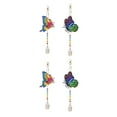 thumbnail image 3 of Kearding 2 piezas de llavero con pintura de diamantes de imitación, accesorios para llavero Type1 NO1, 3 of 6