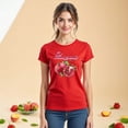 thumbnail image 3 of Playera Blusa De Granadas Pomegranate – Estilo Natural con Sabor a Frescura Color Rojo Talla Mediana Marca Emil SaEs, 3 of 4