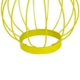 thumbnail image 3 of Northlight 6.5" Yellow Outdoor Hanging LED Solar Lantern with Handle, 3 of 5