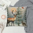 thumbnail image 2 of GOSMITH  Winter Pillow Covers, Christmas Pillow Covers,Winter Decorations for Home,Christmas Pillow Cases,Christmas Bedroom Decor,Farmhouse Christmas Decor,Christmas Deer Decor Pillow Cover, 2 of 5