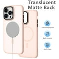 thumbnail image 2 of HSHDLDF iPhone 12 Pro Max Case Compatible with Magsafe Slim Magnetic Design Shockproof Protective Soft TPU Bumper Drop Protection Cute Girls Women Boys Men iPhone 12 Pro Max Phone, 2 of 7