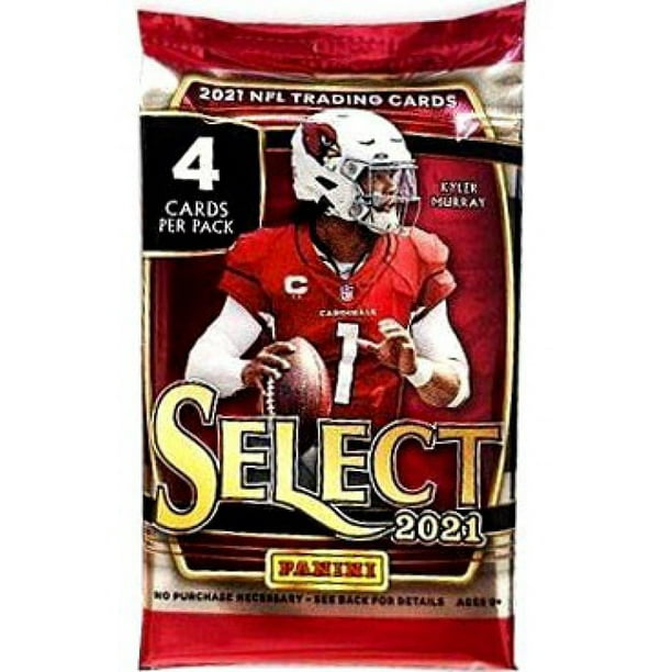 NFL Panini 2021 Select Football Trading Card BLASTER Pack (4 Cards