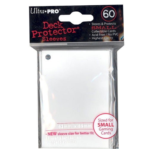 Trading Card Supplies Ultra Pro DECK PROTECTORS WHITE (60 pack