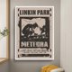 thumbnail image 5 of Póster Decorativo Linkin Park Pared para Bar Garaje Club 50x70cm, 5 of 9