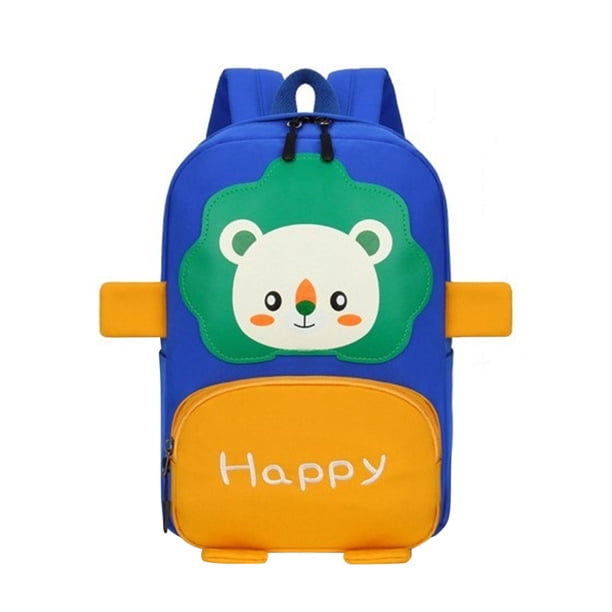 Mochila Para Niños, Mochila Escolar Impermeable Con Dibujos Animados, Mochila Con Estampado De Contraste De Color, Mochila De Viaje Para Niños Y Niñas seitruly AP007981-02