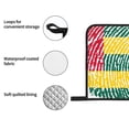 thumbnail image 6 of Togo Flag Oven Mitts And Pot Holders Sets Baking Sets For Kitchen Bbq Gloves Heat Resistant Cooking Fingerprint Country Pride Identity 4 Pcs, 6 of 8