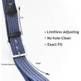 thumbnail image 6 of Men's Stretch Woven Braid Belt, Woven Elastic Golf Belt For Hunting Pants Casual Shorts Jeans, 6 of 7