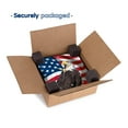 thumbnail image 6 of 3dRose, American Flag USA Bald Eagle Patriotism Patriotic Stars Stripes, 10x10 Wall Clock, 6 of 7