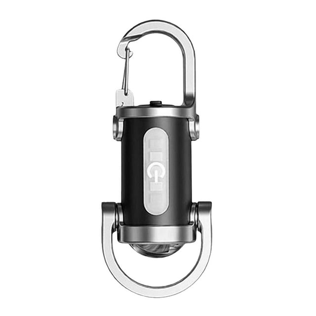 Hearth & Gear Super Bright Mini Keychain Flashlight Mini LED Flashlight Keychain LED Flashlight Rechargeable With Power Bank For Outdoor