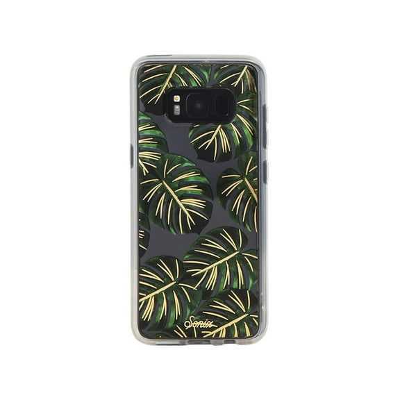 Sonix Clear Coat Series Case Samsung Galaxy S8 - Clear / Green Leaves Tamarindo