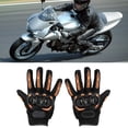 thumbnail image 1 of Guantes de montar, guantes de motocicleta transpirables para exteriores, guantes de motocicleta universales, aspecto llamativo, 1 of 9