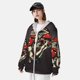 thumbnail image 3 of Balery Red Mushrooms Sudadera ligera de manga larga con capucha y protección solar UPF 50+ para hombre y mujer, ideal para pesca y running-Small, 3 of 7