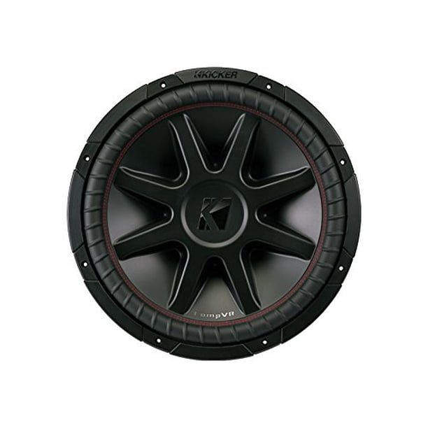 Subwoofer KICKER CompVR 15" 500W RMS 2-Ohm DVC Reacondicionado