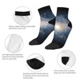 thumbnail image 5 of Pofeuu The Galaxy Print 30cm Socks, Adult Running Hiking Socks for Youth and Adult, 5 of 7