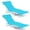 Navy, variant on Costway 2 PCS Outdoor Folding Chaise Lounge with Carry Strap, Metal Frame for Patio Poolside Blue + Navy