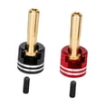 thumbnail image 2 of 2 conectores de disipador de y empuñaduras, conector banana, tapones de latón de 4 mm para modificación de vehículos Crawler a escala 1/10., 2 of 9