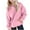 Pink, variant on Lmnyox Teen Girls Hoodies Long Sleeve Solid Hooded Sweatshirts with Pocket Casual Loose Pullover Shirts