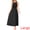 Black, variant on Women's Sleeveless Maxi Patch Crew Neck Stretchy Tank Dress M Black