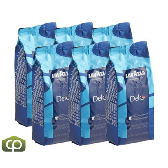 Lavazza Balanced Blend Dek Decaf Whole Bean Espresso 1.1 lb. (6/Case)