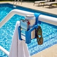 thumbnail image 4 of Poolside Cup Holder Clips Detachable Above Ground Pool Drink Holder for Railing Outdoor Summer Party Beverage Caddy, 4 of 8