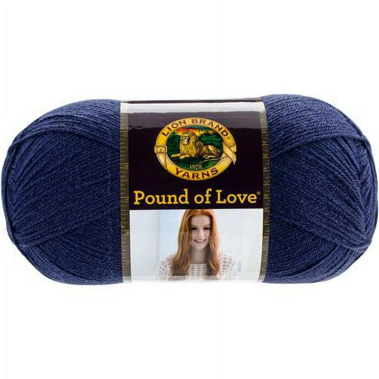 Lion Brand Pound of Love Baby Yarn - Black