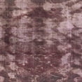 thumbnail image 1 of Ahgly Company Machine Washable Indoor Square Abstract Velvet Maroon Purple Area Rugs, 6' Square, 1 of 7
