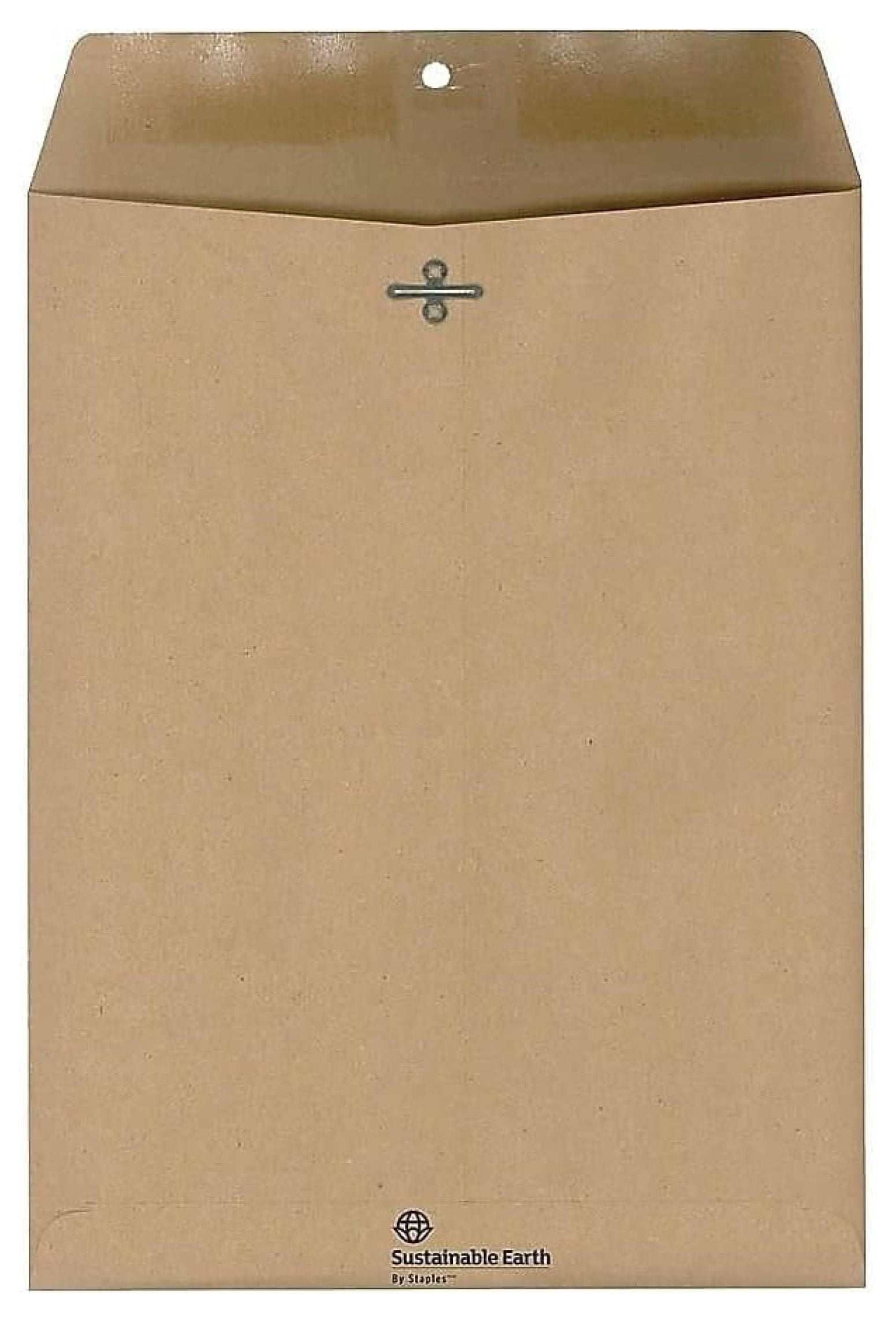 Clasp Envelopes 9x12 Inch, 100 Pack - Brown Mailing Envelopes with Metal Clasp & Gummed Flap, 28lb Paper Catalog Envelopes for Documents