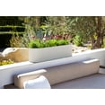 thumbnail image 5 of Veradek Demi Series Window Box 36" Plastic-Stone Planter - (White/1 Pack), 5 of 10